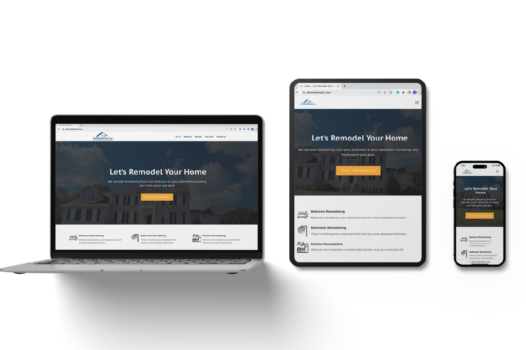 J.D Remodeling LLC website